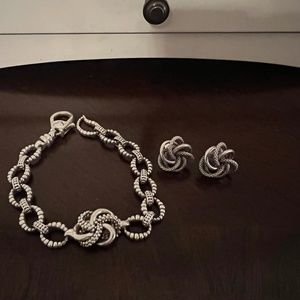 Lagos Bracelet and Earrings